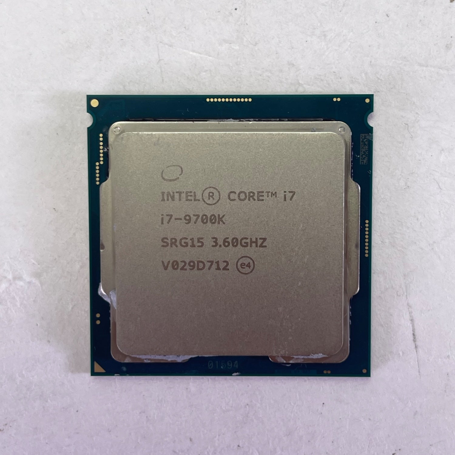 Intel Core i7-9700K CPU 3.60GHz i7 中古 i7-9700k Retail-（1151⁄8
