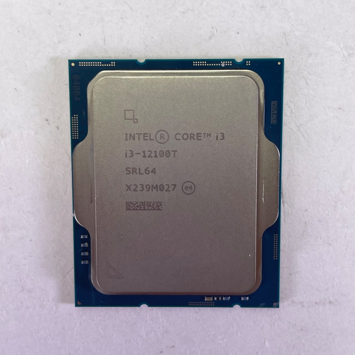 Intel Core i3-12100T 2.20GHz 4 core SRL64 8 Thread LGA 1700 