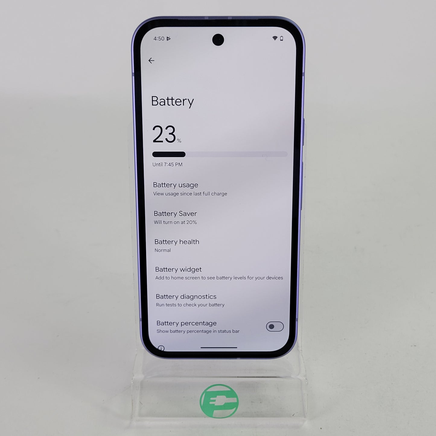 Unlocked Google Pixel 9a 128GB Iris GXQ96