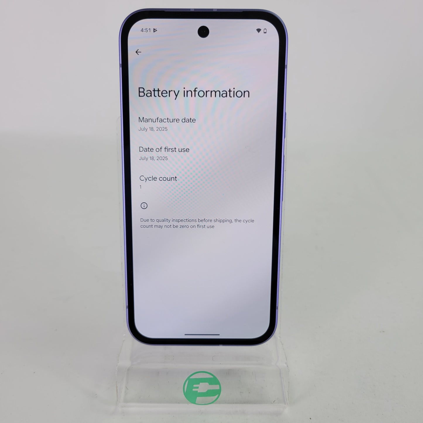 Unlocked Google Pixel 9a 128GB Iris GXQ96