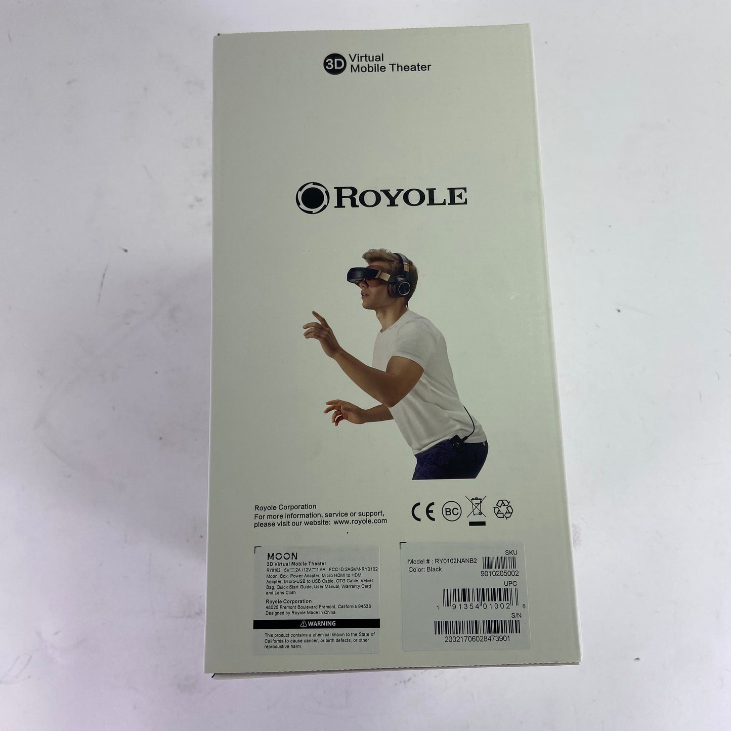 Royole Moon 32GB 3D Virtual Mobile Theater Headset