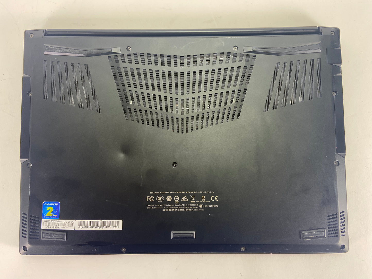 GIGABYTE Aero 15 I7 7700HQ 16GB RAM 1TB NVIDIA GeForce GTX 1060