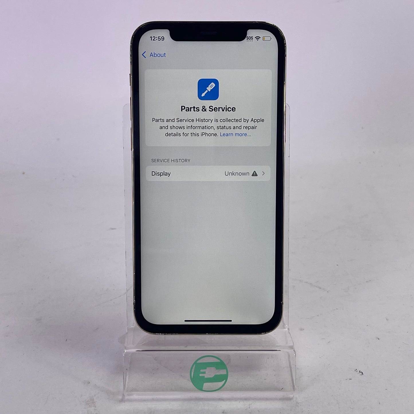 Unlocked Apple iPhone 12 Pro 256GB Gold MGLV3LL/A