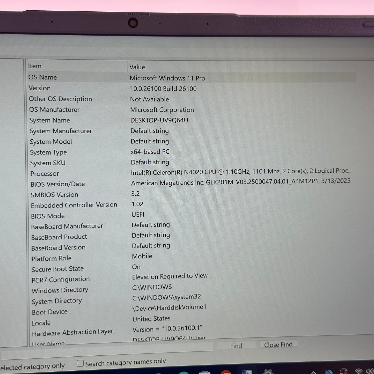 Generic Laptop DEFAULT STRING 14" Celeron N4020 1.1GHz 12GB RAM 512GB SSD