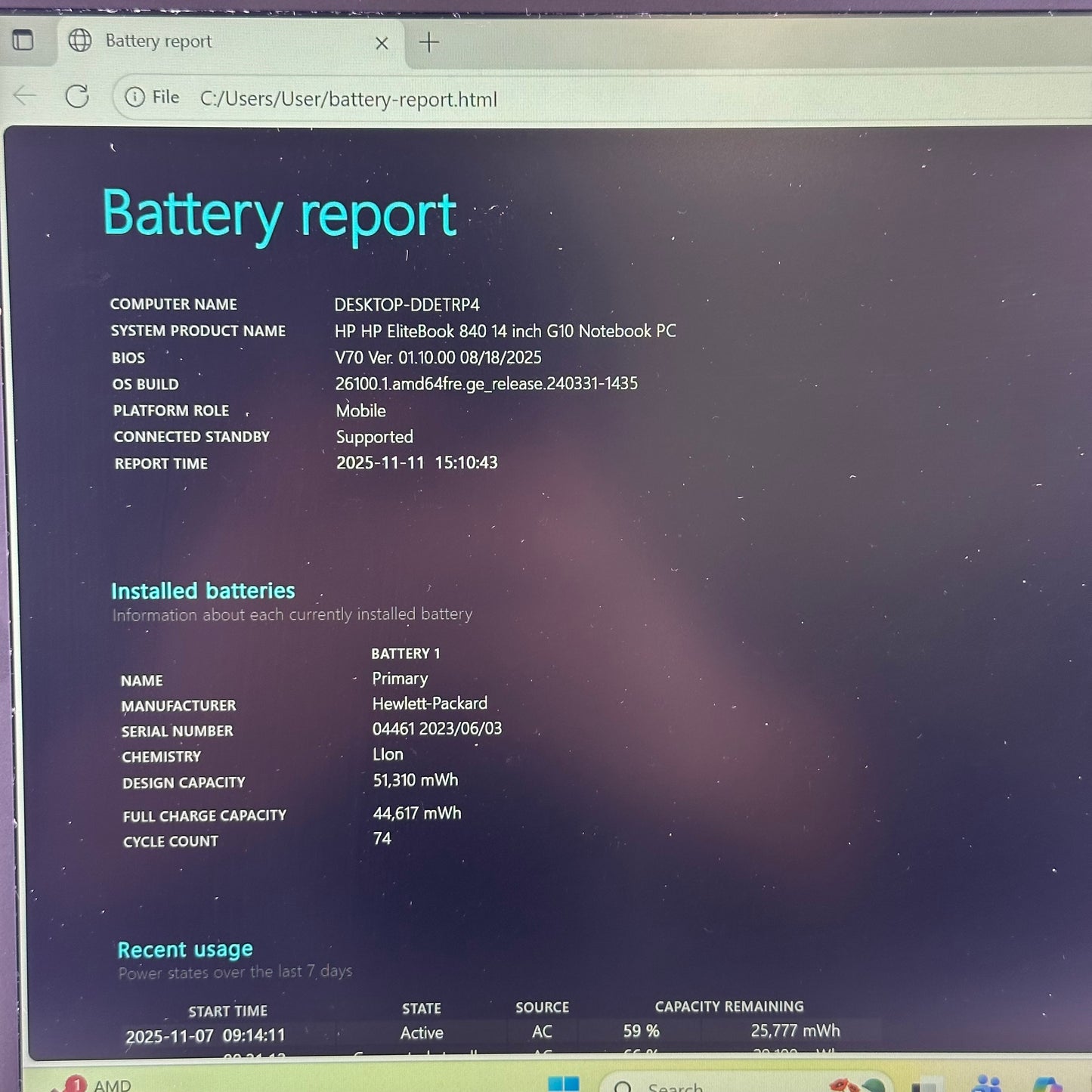 HP EliteBook 840 G10 14" i7-1360P 2.2GHz 16GB RAM 512GB SSD