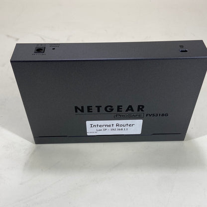 New NETGEAR ProSAFE 8-Port Gigabit VPN Firewall FVS318G