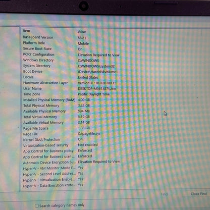 HP Laptop 14-DQ0760DX 14" Celeron N4120 1.1GHz 4GB RAM 128GB SSD