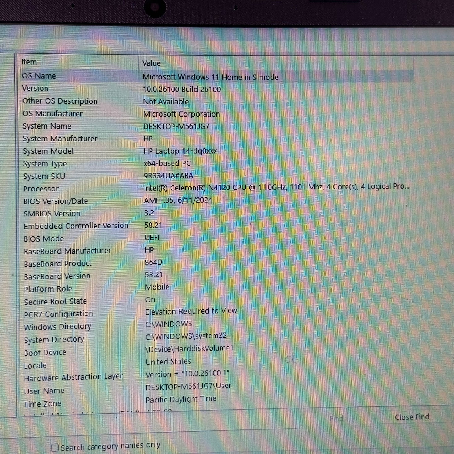 HP Laptop 14-DQ0760DX 14" Celeron N4120 1.1GHz 4GB RAM 128GB SSD