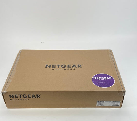 New In Box Netgear Prosafe GS728TPP-300NAS Ethernet Smart Switch - 28 Ports