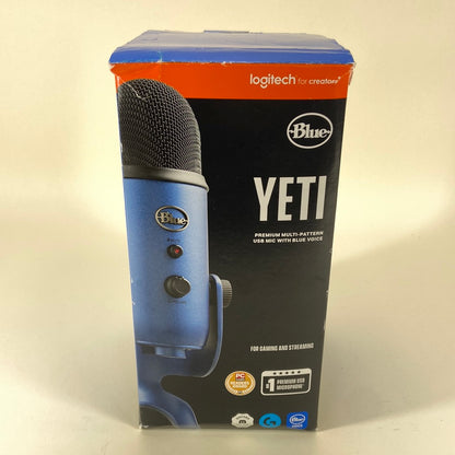 Open Box Logitech Blue Yeti Microphone