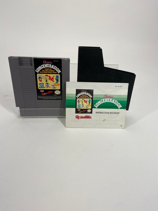 Classic Concentration  (Nintendo NES,  1988)