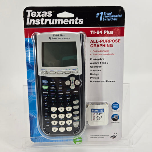 New Texas Instruments TI-84 Plus Graphing Calculator 84PL/BC/1L1/L