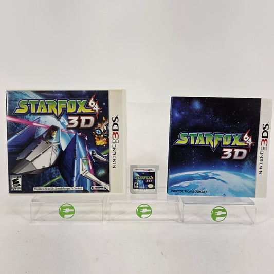 Star Fox 64 3D  (Nintendo 3DS,  2011)  Complete