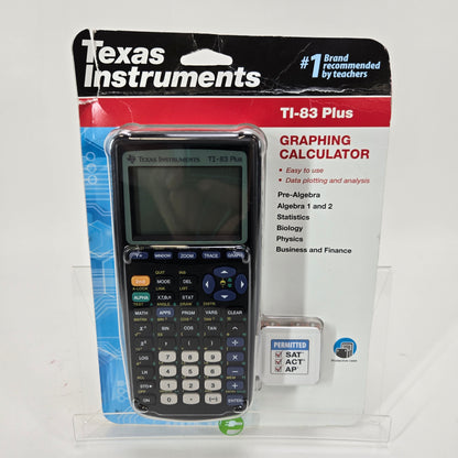 New Texas Instruments TI-83 Plus Graphing Calculator