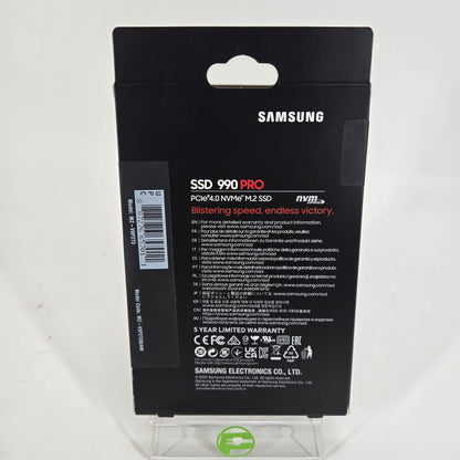 New Samsung 2280mm 2TB Solid State Drive SSD 990 Pro MZ-V9P2T0 PCIe Gen4