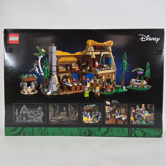 New Lego Disney Snow White and The Seven Dwarves Cottage Set 43242