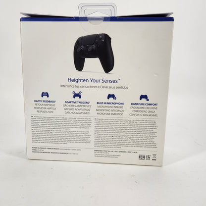 New Sony PlayStation 5 PS5 Dualsense Wireless Controller Black CFI-ZCT1W