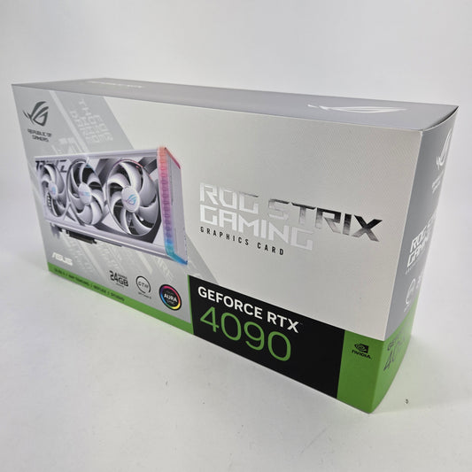 New ASUS ROG Strix GeForce RTX 4090 Gaming White 24GB GDDR6X Graphics Card