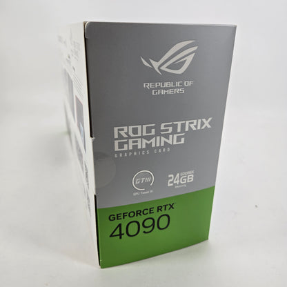 New ASUS ROG Strix GeForce RTX 4090 Gaming White 24GB GDDR6X Graphics Card