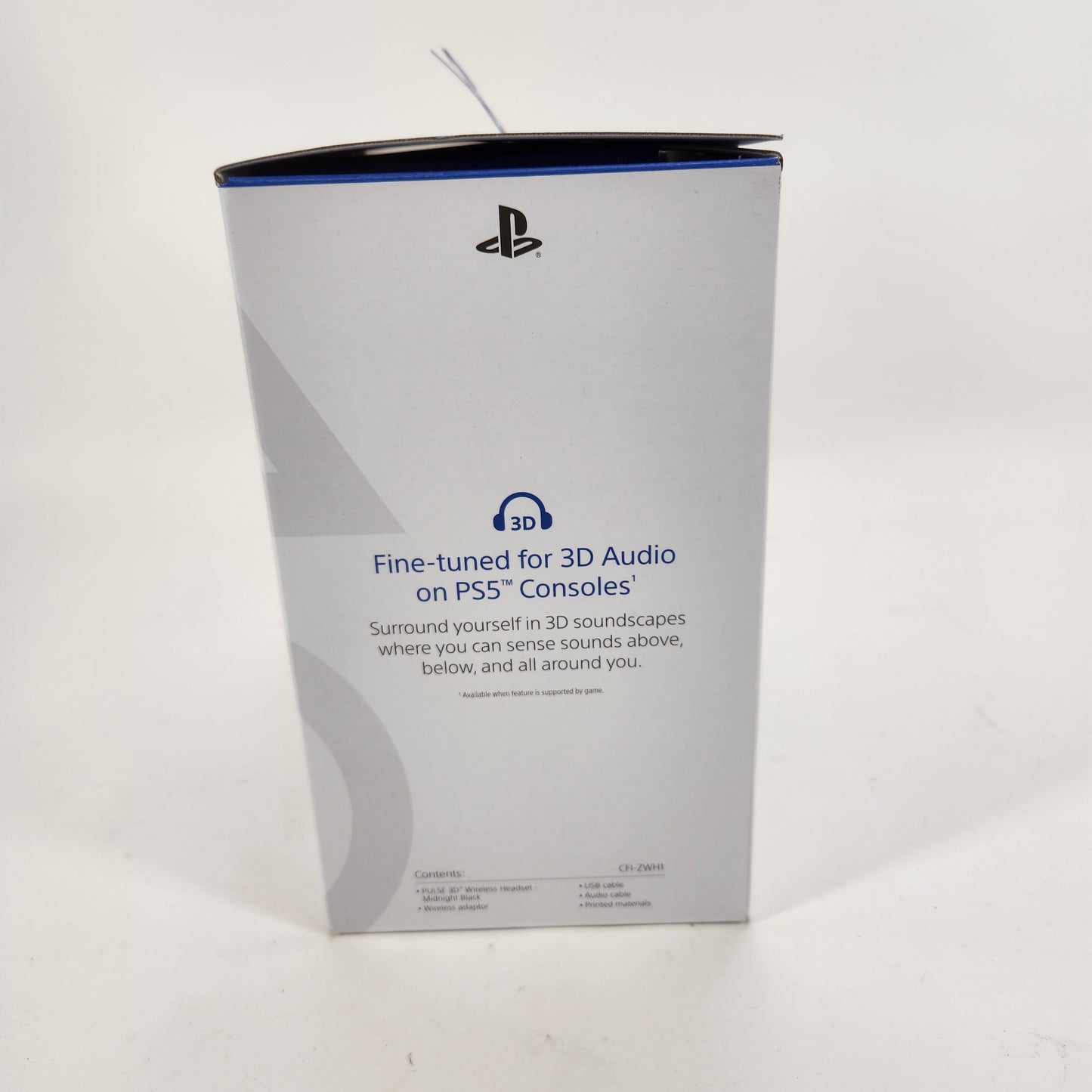 New Sony Playstation 5 PS5 PULSE 3D Wireless Headset Black CFI-ZWH1