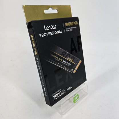 New Lexar Professional NM800 Pro 1TB PCIe Gen4 M.2 NVME SSD LNM800P001T-RNNNG