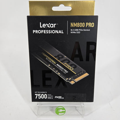 New Lexar Professional M.2 NM800 Pro 2TB  PCIe Gen4 SSD LNM800P002T-RNNNG