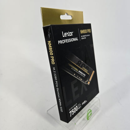 New Lexar Professional M.2 NM800 Pro 2TB  PCIe Gen4 SSD LNM800P002T-RNNNG