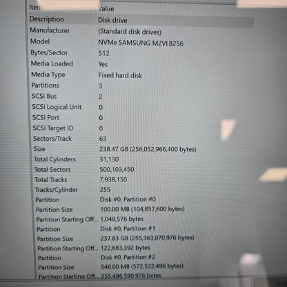 Broken Lenovo S540-14IML Touch 81V0000FUS 14" i5-10210u 1.6GHz 8GB RAM 256GB SSD