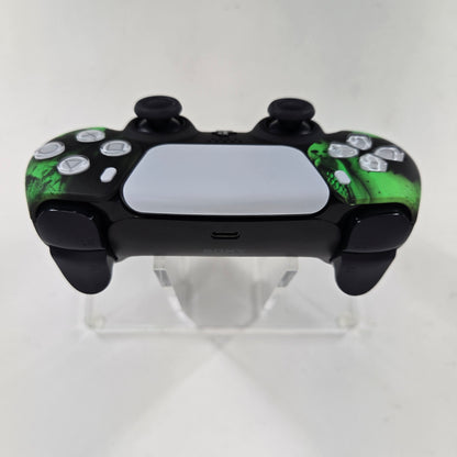 AimControllers Custom Dualsense Wireless PS5 Controller Green Joker CFI-ZCT1W