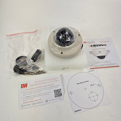 Open Box Digital Watchdog Outdoor Network Dome Camera DWC-MV72Wi28