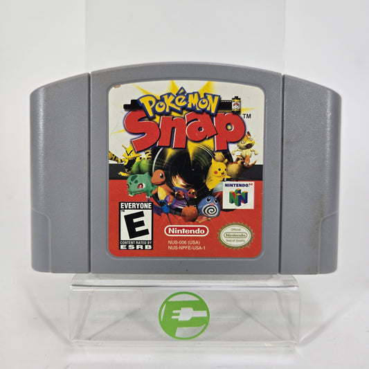 Pokemon Snap  (Nintendo 64 N64,  1999)  Cartridge