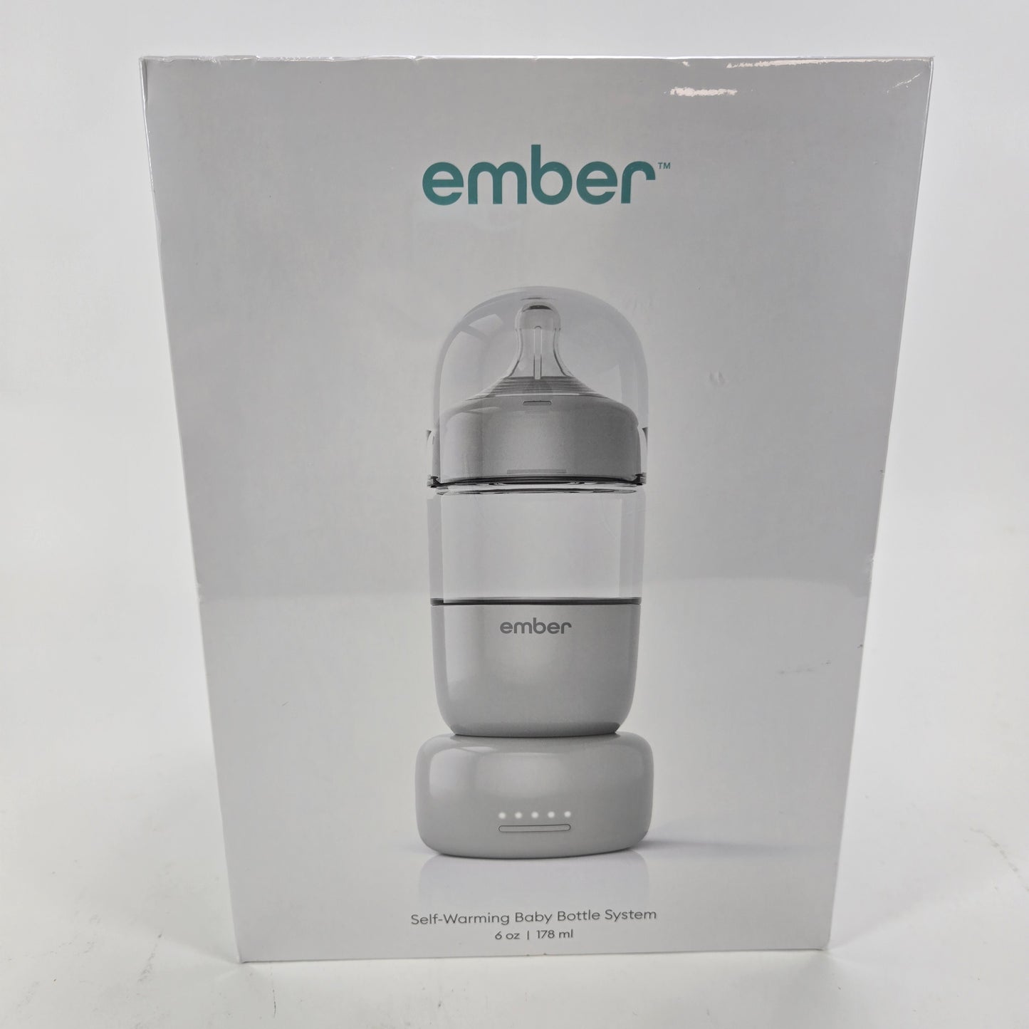 New Ember Self-Warming Baby Bottle System 6 oz