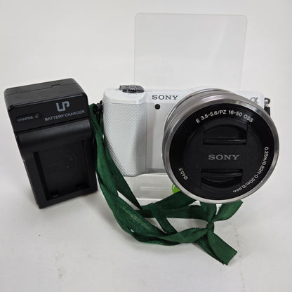 Sony Alpha A5000 20.1MP Compact Mirrorless Digital Camera