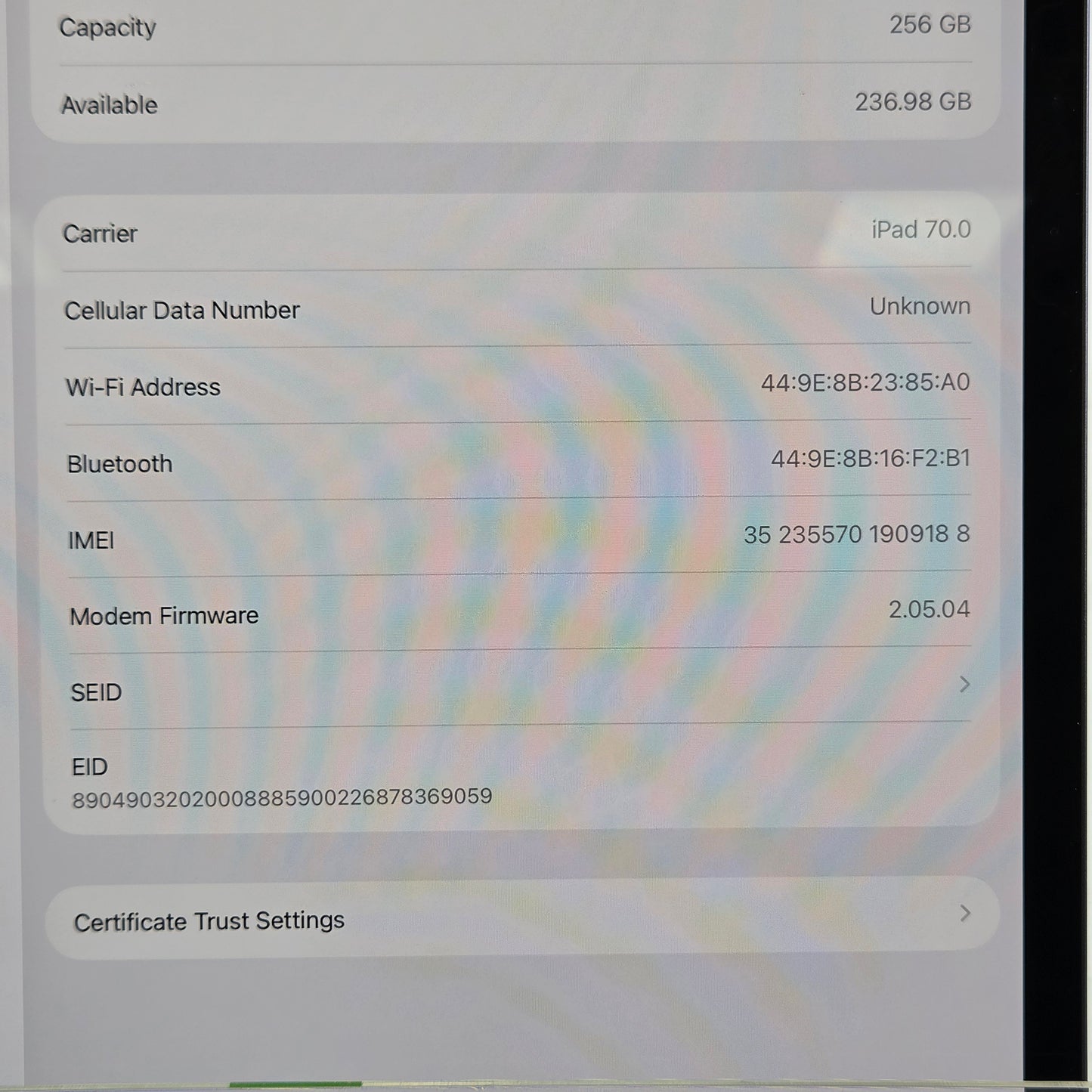 Unlocked Apple iPad Pro 13" M5 256GB Space Black ME7W4LL/A