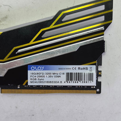 OLOy Warhawk 16GB (2x8GB) RAM DDR4 3200MHz Memory Kit