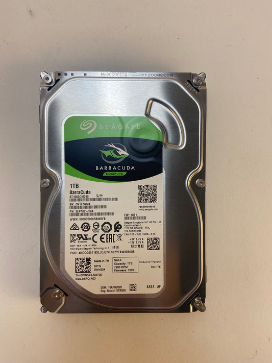 Seagate 3.5" Barracuda 1TB SATA HDD ST1000DM010