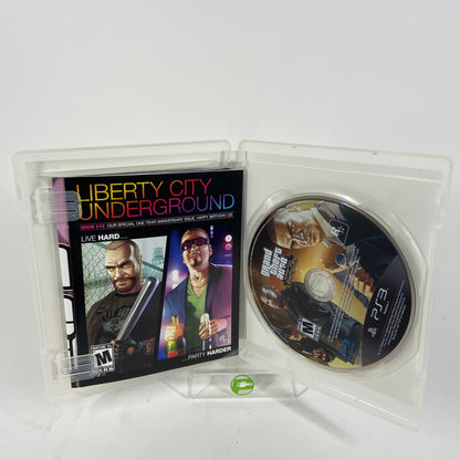 Grand Theft Auto Episodes from Liberty City  (Sony PlayStation 3,  2010)  CIB