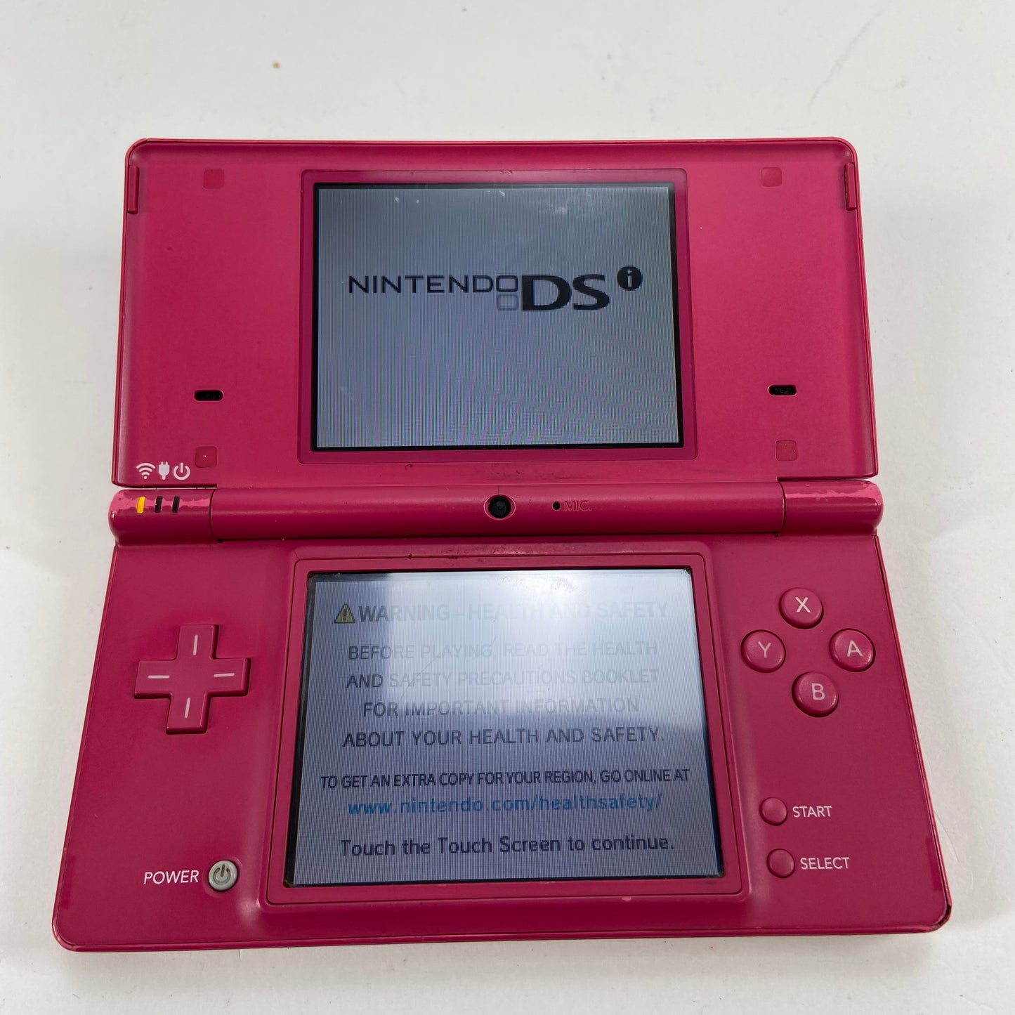 Nintendo DSi Handheld Game Console Only TWL-001 Pink Used