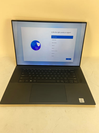 Dell XPS 17 9700 P92F001 17" i7-10875H 2.3GHz 32GB RAM 1TB SSD GeForce RTX 2060 4K Touch