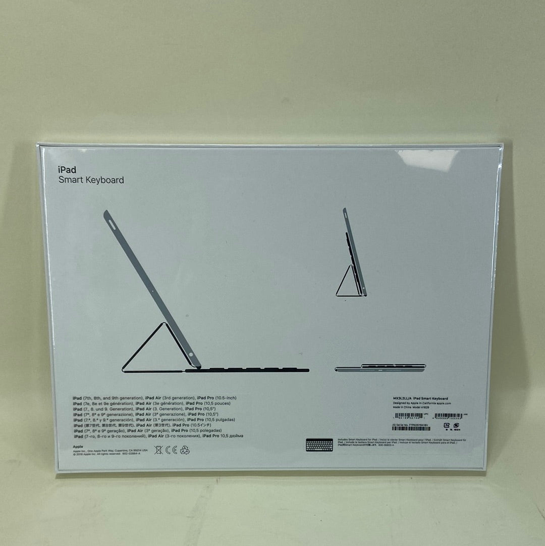 New Apple iPad Smart Keyboard Black For iPad 7th 8th 9th Air 3rd Pro 10.5