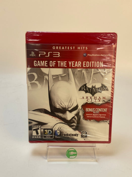 Batman: Arkham City [Game of the Year]  (Sony PlayStation 3 PS3,  2012)