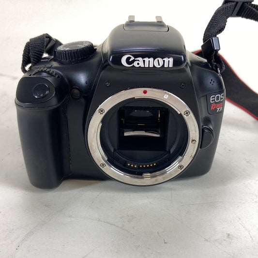 Canon EOS Rebel T3 18.0MP Digital SLR DSLR Camera No Power