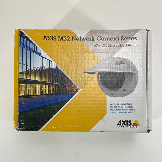 New AXIS Network Camera Series  Security Camera  M3206-LVE