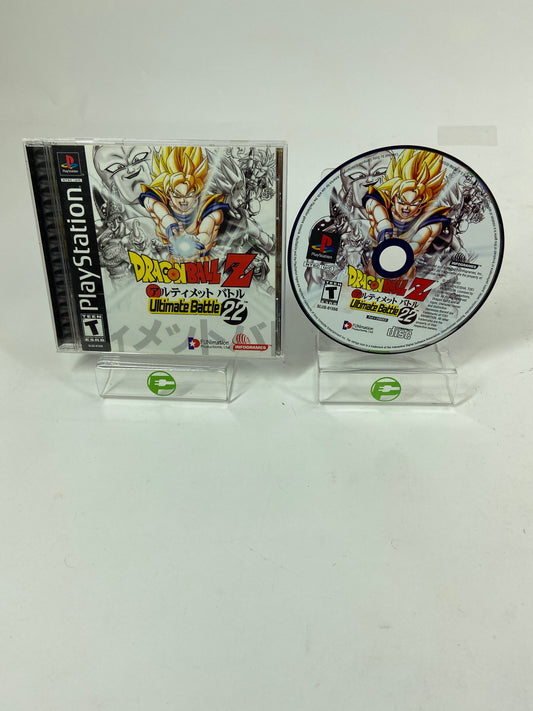 Dragon Ball Z Ultimate Battle 22  (Sony PlayStation 1 PS1,  2003)  COMPLETE