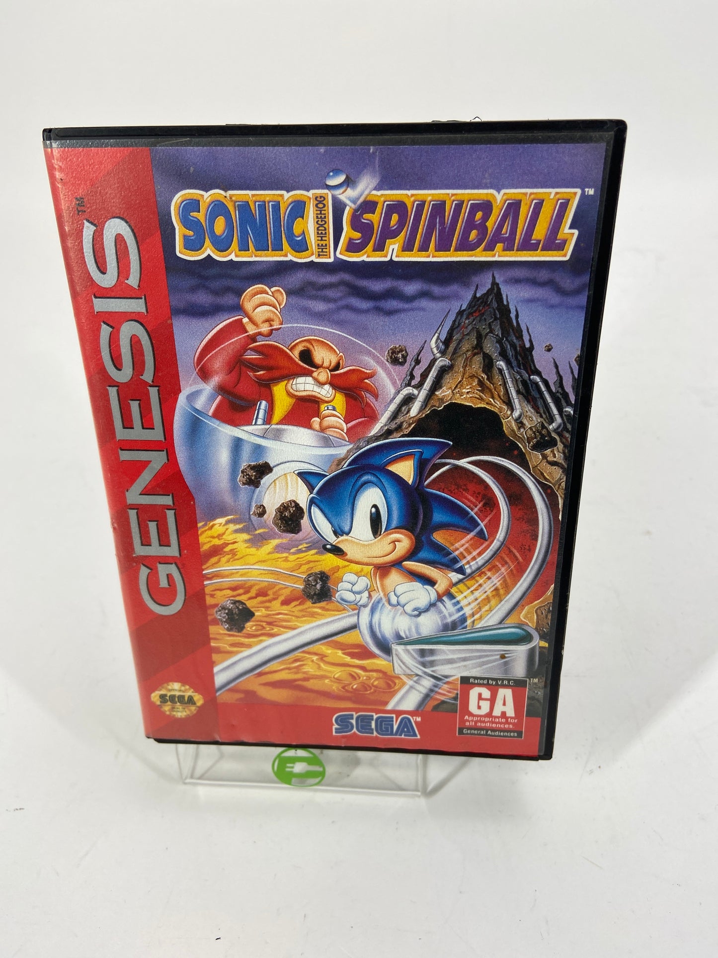 Sonic Spinball  (Sega Genesis,  1993)  Complete