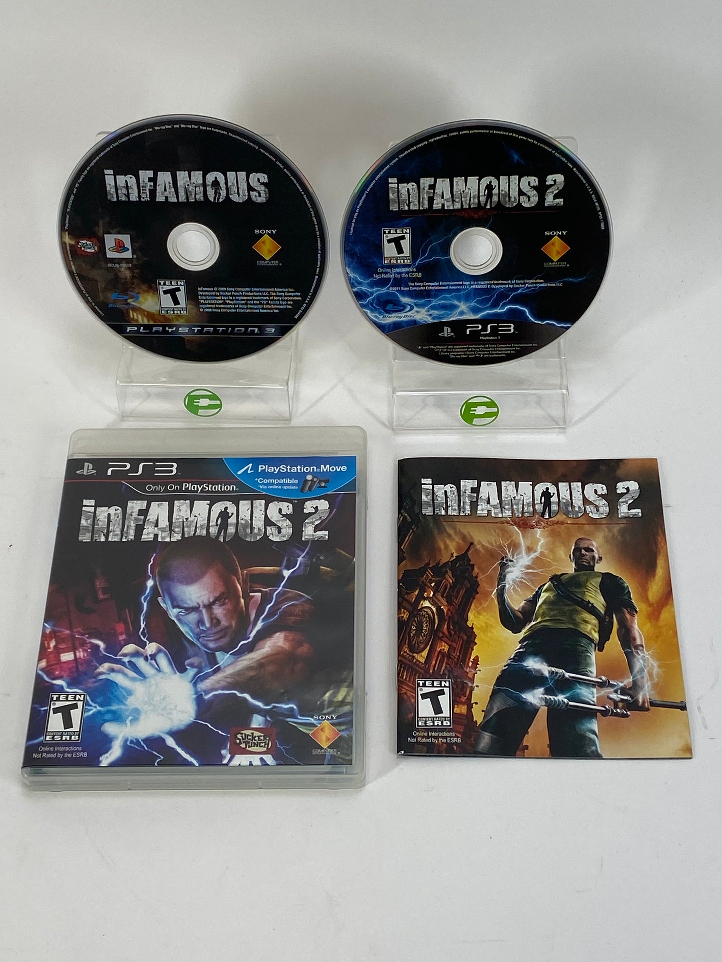 Infamous 1 & 2 Bundle  (Sony PlayStation 3 PS3,  2011)