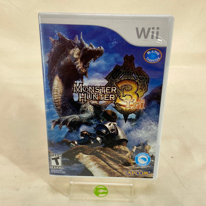 Monster Hunter Tri Nintendo Wii