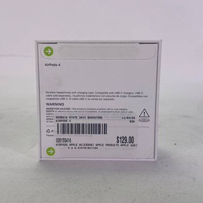 Apple AirPods 4 Complete H19Q21YFP6