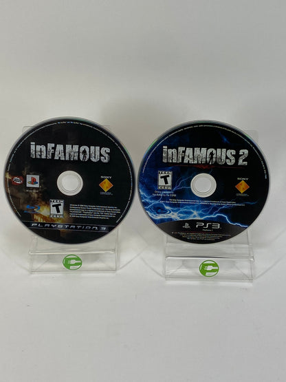 Infamous 1 & 2 Bundle  (Sony PlayStation 3 PS3,  2011)