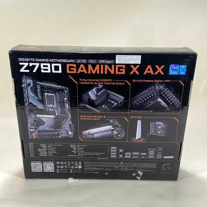 New GIGABYTE Z790 Gaming X AX LGA1700 ATX Gaming Motherboard